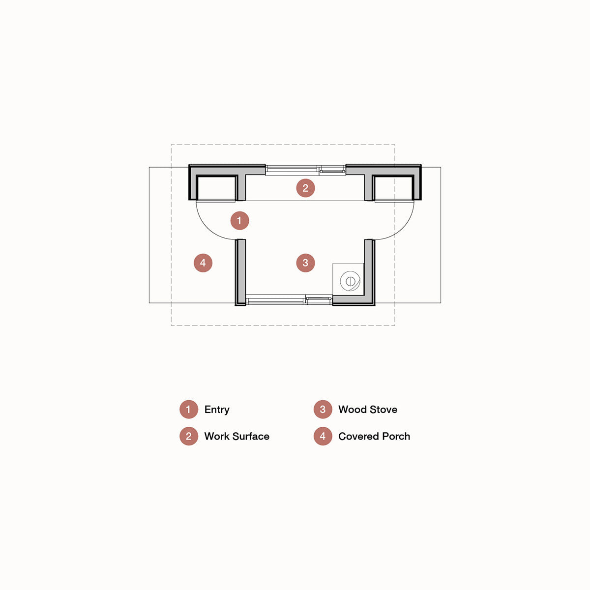 The DEN Studio - Download Modern Backyard Office Plans - DEN β Den