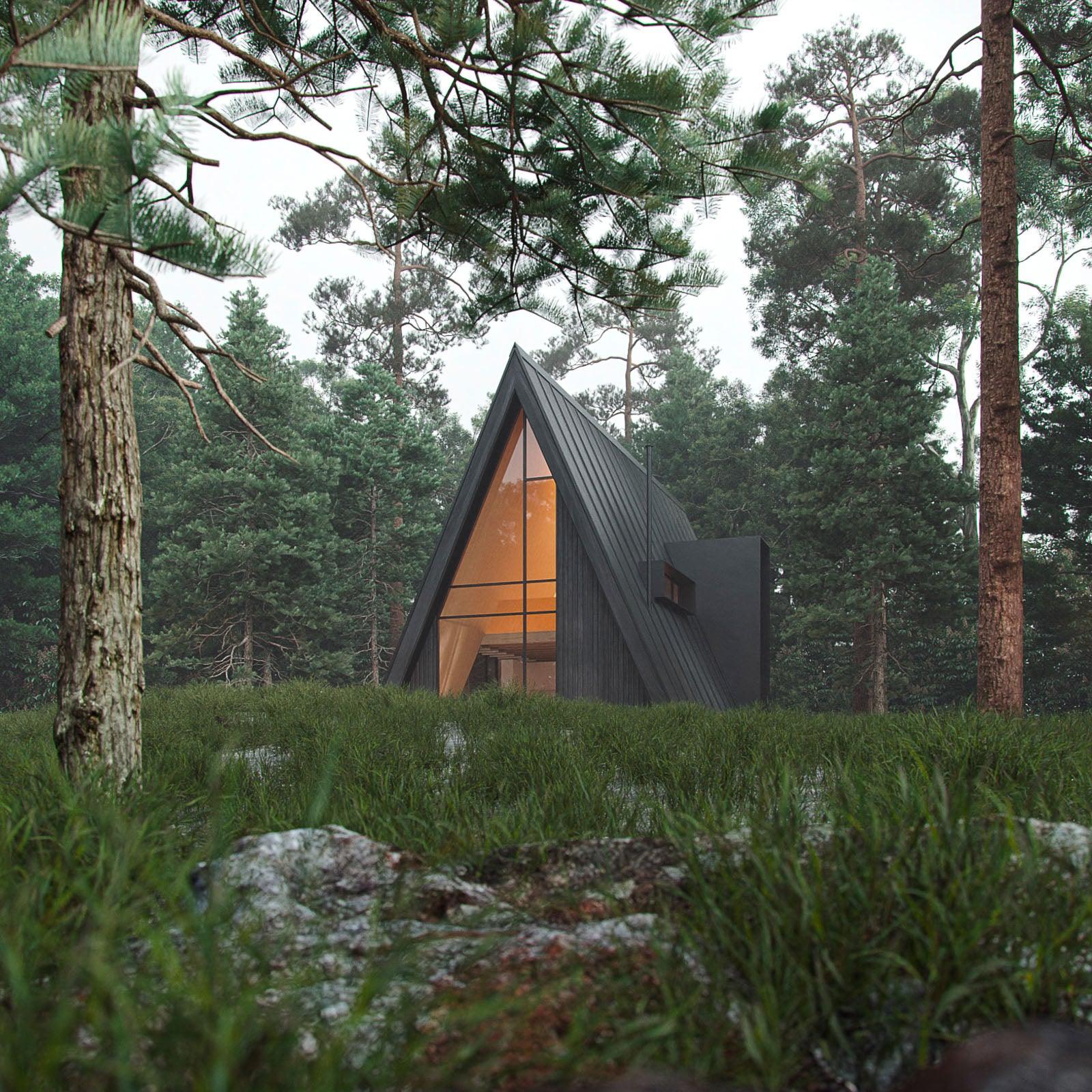 A-Frame Family - Den