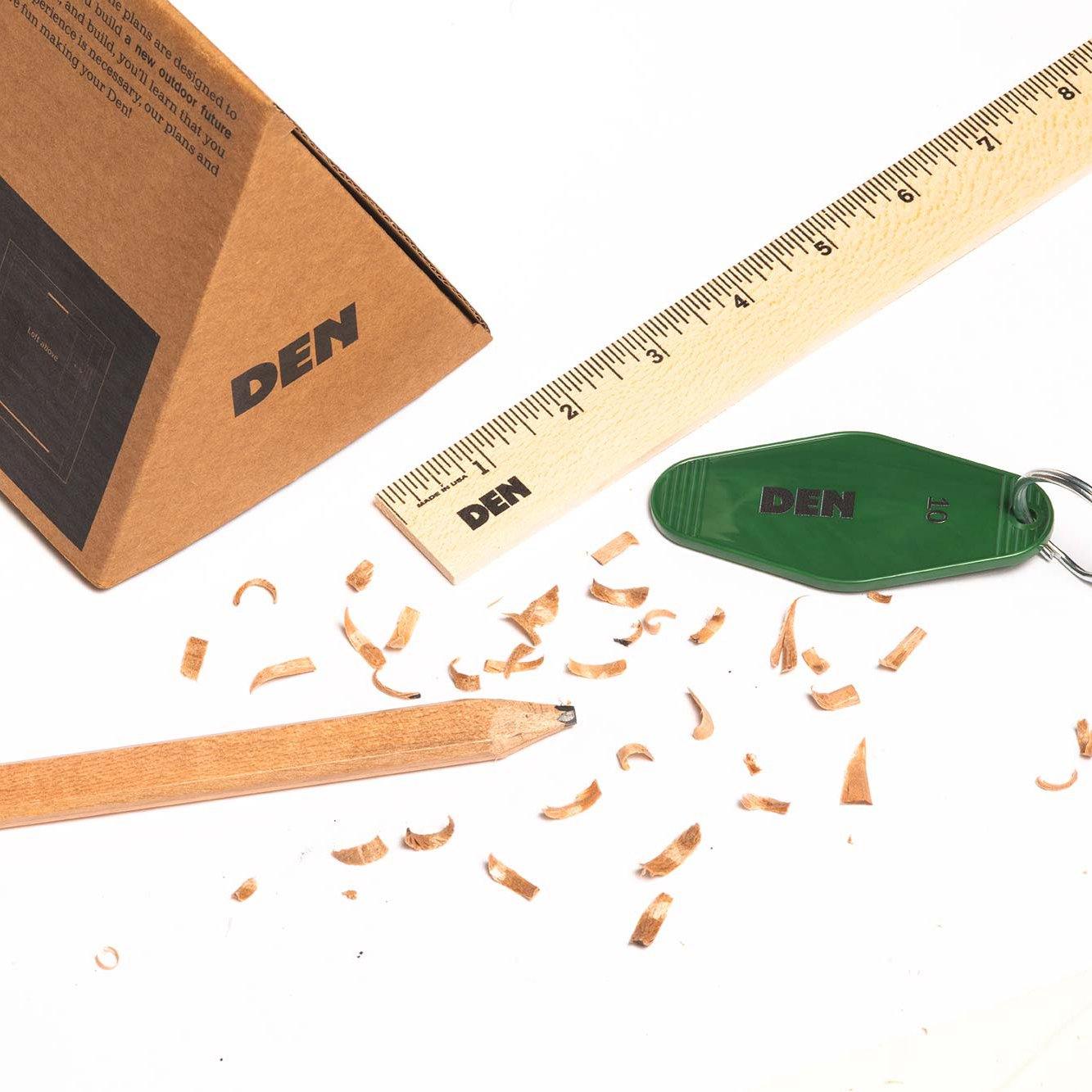 Cabin Plans In A Box - Den