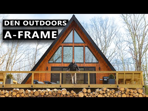 A-Frame House Plans - Download Small House Plans - Den